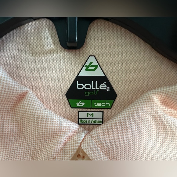 🔥BOLLE GOLF TECH SOLID POLO SHIRT STYLE # 4470-29 CC7139 MEN'S SIZE MEDIUM NWT - Picture 7 of 16